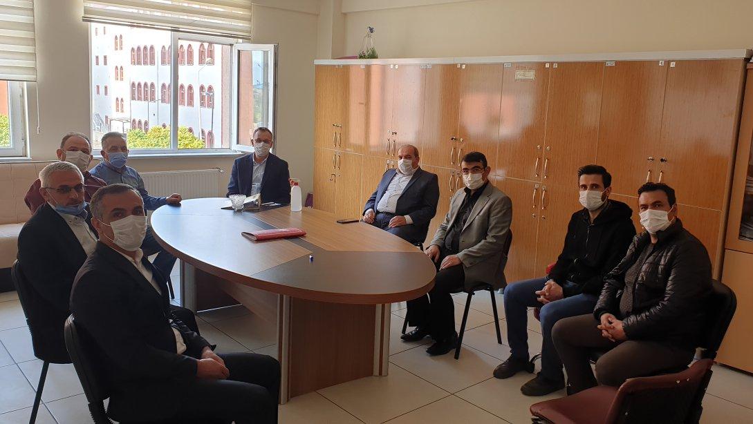 Ekim Ayı YÖGEP toplantısı Aziziye Fatih Sultan Mehmet İmam Hatip Ortaokulu'nda gerçekleştirildi.