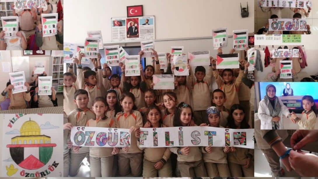 OKULLARIMIZIN YAPMIŞ OLDUĞU FİLİSTİN FARKINDALIK ETKİNLİKLERİ